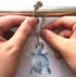 Sea Turtles Shower Curtain Hooks Rings - Silver Metal Shower Hooks for Shower Curtain, Rust Proof Shower Curain Hooks Clips Bathroom Accessories S...