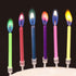 Birthday Cake Candles Happy Birthday Candles Colorful Candles Holders Included (24pcs)...