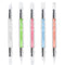 5 Pcs Nail Art Sculpture Pen Dual Tipped Silicone Nail Tools Nail Art Acrylic Pen Silicone Brushes for Resin Nail Art Tools for Design Nail Foil C...