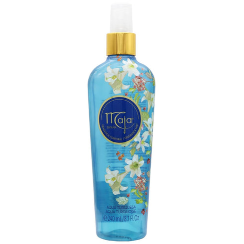 Maja Body Splash Turquoise Water 240mL /8.1 Oz. Freshness and Sensuality....