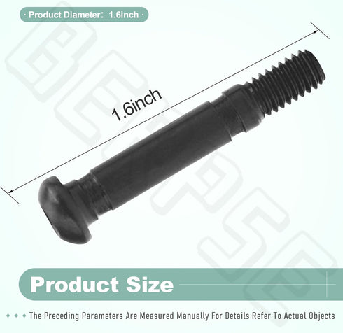 (3-Pack) ASP2400D 2-Stage Snow Blower Shear Pin Set (0.5 in x1.5 in) Compatible with EGO Power+ Snow Blower, Fits Model SNT2400, SNT2405, SNT2406,...