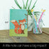 Tree-Free Greetings EcoNotes 12 Count Whimsical Fox All Occasion Notecard Set with Envelopes, 4 x 6 Inches (FS56135)...