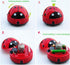 Art&Beauty Red Beetle Shaped Portable Corner Desk Table Top Vacuum Cleaner Mini Cute Vacuum Cleaner Dust Sweeper...