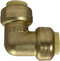 2 Pcs XFITTING Push Fit 1/2 Inch x 1/2 Inch Push Fit Elbow, 27-3-3=2XX...