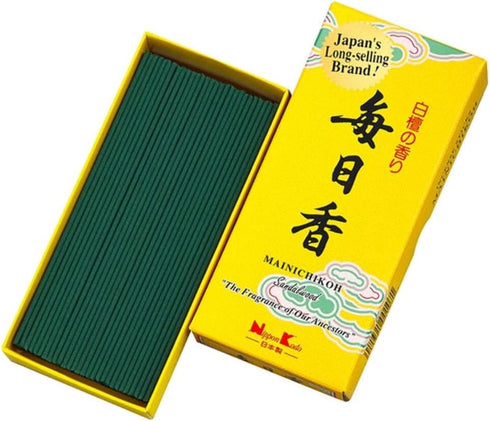 Mainichi KOH Sandalwood Incense 170 Sticks...
