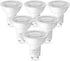 SHINESTAR 6-Pack GU10 LED Bulb, 5.5W (50W Equivalent), Dimmable Recessed Light Bulbs, 5000K Daylight White, 500LM, GU10 Base...
