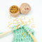 30 Pcs Stitch Markers with Wooden Storage Box, Cat Ears Metal Knitting Crochet Locking Markers Crochet Latching DIY Weaving Knitting Sewing Tools...