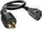TRIPP LITE P025-001 Heavy-Duty Power Adapter Cord...