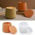 1 Set of Cylinder Storage Box Resin Mold with 1 lid Silicone Molds Epoxy Resin Cylinder Shaped Plaster Mold Concrete Clay for Potted Plant Ornamen...