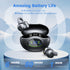 Open Ear Clip Earbuds Bluetooth 5.3 Wireless Sports Headphones with HD Dual Mic, 80 Hours Playtime Dual LED Display, IPX7 Waterproof for Sports/Wo...