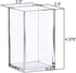 Amazing Abby - Penelope - 2-Pack Pen Holder, Acrylic Pen Holder, Clear Plastic Organizer for Office Supplies, Perfect Office Desktop Storage Solut...