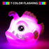 Bath Toys, 12 Pcs Light Up Ocean Sea Animal Set, Flashing Colorful LED Light Floating Bathtub Toys for Baby Infant Kid Toddler Preschool, Great Gi...