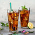 IQCWOOD Long Handle Iced Tea Spoons, Coffee Stirrers, 9-Inch Coffee Spoons, Rainbow Stainless Steel Ice Tea Spoons Stirrers Spoons Ice Cream Spoon...