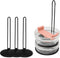 3 Pieces Tumbler Lid Organizer?Lid Organizer with Collapsible Design?Can Accommodate Up to 10 Cup Lid?Saves Kitchen Cabinet and Countertop Space ?...