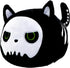 Halloween Black Cat Plush Toy Black Cat Pillow, Black Cat Stuffed Animal Pillows Cute Skeleton Black Cat Plushie Toys Gifts for Kids Adults Birthd...