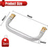 YTKavq 6" Purse Frame,Rectangle Purse Hardware with Frame Kiss Lock for DIY Purse Making Supplies & Sewing Bag Clutch Crafts 2pcs...