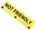JXGZSO Not Friendly Ask to Pet Dog Lead Give Me Space Dog Leash Wrap Rescue Dog Lead Cover (NOT FRIENDLY DLS)...