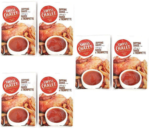 Swiss Chalet Dipping Sauce 36g/ 6 Pack Imported from Canada...