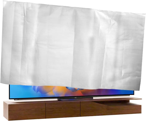 SKARUMMER Foam Flat Screen TV Cover Fits Up to 65''W x 36''H, Flat Screen TV Protection During House Moving, Storing, or Home Renovation...