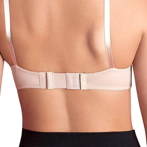 6pcs Women Ladies Soft Comfortable Back Bra 2 Hooks / 3 Hooks / 4 Hooks Band Extension Strap Extender, White/Black/Khaki...