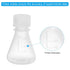 PATIKIL Erlenmeyer Flask, 25ml Narrow Mouth Graduated Flasks Plastic Flasks with Printed Graduation for Lab Experiment Chemistry Science Study...