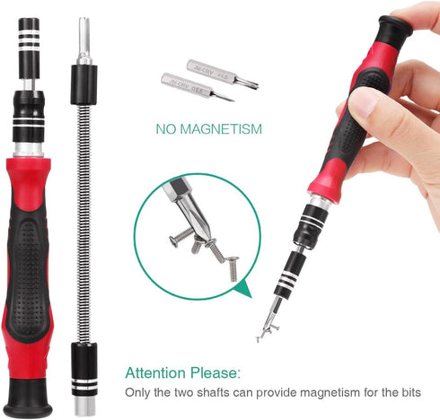 ORIA Precision Screwdriver Kit, Mini Screwdriver Set, 60 in 1 Small Screwdriver with 56 Bits Repair Tools with Flexible Shaft, Extension Rod for M...