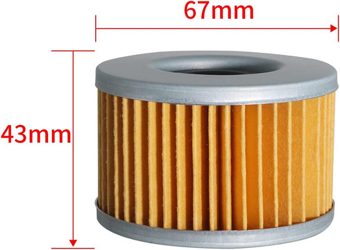 Oil filter for Honda VTR250 CB350 CB400 CB450 CM400 CM450 CX400 CX500 CX650 CMX450 CB250 CBR250 CBR400 VT250 CM250 CBX400 GL500 GL650 Oil filter f...