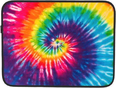 Tie Dye Laptop Sleeve Case for Men Women 13 inch Waterproof Oxford Cloth Laptop Sleeve Bag Suitable for Most Ipads and Laptops Notebook Computer P...
