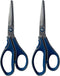 MaxTitanium 8" Non-Stick Scissors with Dual Curved Technology HD for Shipping Office School Gardening 2 Pack...