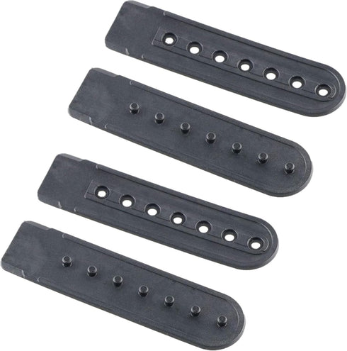 Snapback Strap Repair Fasteners Buckle Extende Black Release Plastic Sewing Buckle Clip with 7 Holes Hats Caps Replacement Fastener Repair Snap Bu...