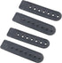 Snapback Strap Repair Fasteners Buckle Extende Black Release Plastic Sewing Buckle Clip with 7 Holes Hats Caps Replacement Fastener Repair Snap Bu...