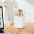 Pen Holder for Desk,Nordic Elegance Square Silicone Pencil Holder Soft Minimalist Desk Pen Cup Stand Waterproof Multifunctional Office Supplies fo...