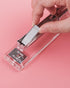 Clear Acrylic Stapler, Desktop Stapler, Office Stapler, Elegant Modern Desk Accessory for The Desk at Home, Office, or School?Pink?...