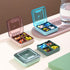 Berglander Travel Pill Organizer Pack of 3, 4 Compartments Medicine Organizer, Waterproof Pill Box, Portable Daily Small Pill Case for Medicines, ...
