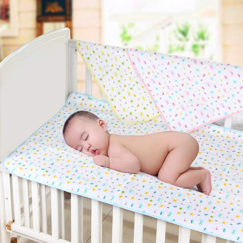 MBJERRY Waterproof Changing Pads Portable - Breathable Leak Proof Mattress Pad Protector Baby Changing Mat for Toddler, Kids Pack of 3 (S (17.7 x ...