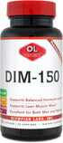 Olympian Labs DIM Supplement 150mg - DIM Diindolylmethane 30 Capsule Supply of DIM for Estrogen Balance, Hormone Menopause Relief, Acne Treatment,...