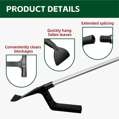 Gutter Cleaning Spoon, Gutters Cleaning Tools, Gutter Cleaning Tool, Gutter Scoop Cleaning Tools for Pressure Washer, Designed for Roofs in Garden...