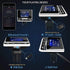 Bluetooth FM Transmitter for Car, Wireless Car Radio Adapter, Handsfree Auto Kit with Remote Control, MP3 Music Player Support USB Charger Siri Go...