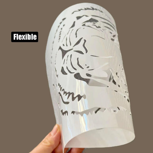 Animal Stencils for Painting, 10 PCS Reusable Forest Wildlife Drawing Template DIY Stencils for Painting on Wood Wall Card Rock Decor...