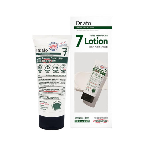 Ultra Rescue Cica Lotion for Body & Face Ceramide Extracts, Deep Moisturizing, Acid Balanced, Vegan, Korean Skincare (5.4 Fl Oz)...