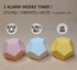 Cube Timer, Pomodoro Timer, Rechargeable Small Cute Timer, Timer for Kids and Classroom, Kitchen Timer for Cooking, Workout & Study Countdown Time...