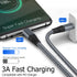 Puxnoin USB C to USB C Cable 6ft 60w, 3Pack USB C Cable, PD Type C Charging Cable Fast Charging Compatible with iPhone 15, MacBook Pro, iPad Pro, ...