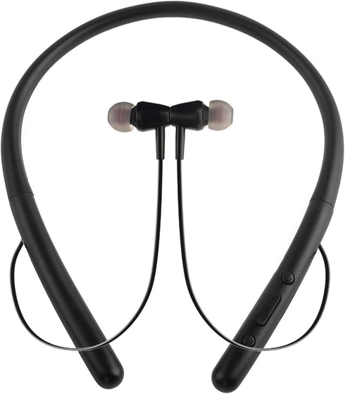 Bluetooth Headphones Wireless Neckband Bluetooth 5.0 Headset with 20 H Playtime, 10 mm Drivers, Magnetic Earbuds, Crystal-Clear Voice and Noise Ca...
