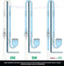 Aquarium Glass CO2 Diffuser Atomizer with U Tube Check Valve Suction Cup Premium Version...