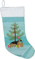 Caroline's Treasures CK3540CS German Shepherd Christmas Tree Christmas Stocking Fireplace Hanging Stockings Christmas Season Party Decor Family Ho...