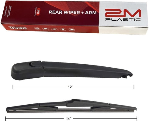 Rear Wiper Arm Blade Factory OEM Style Replacement For Mazda CX5 2013-2016 Lexus RX330 RX350 RX400h 04-09...