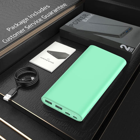 26800mAh Portable Charger Power Bank, Dual USB w/USB-C Fast Charging Battery Pack Charger for iPhone 14 11 pro max XS XR, iPad,Airpods,Samsung S22...