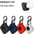 4PCS Case for Tile Mate Tracker 2022, Soft Silicone Skin Cover Shock-Absorbing Protective Case with Carabiner Accessories (4PCS Black)...