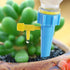 12x Automatic Garden Cone Watering Spike for 2-Liter Bottles - Plant Flower Waterers Bottle Irrigation (Green & Blue)...