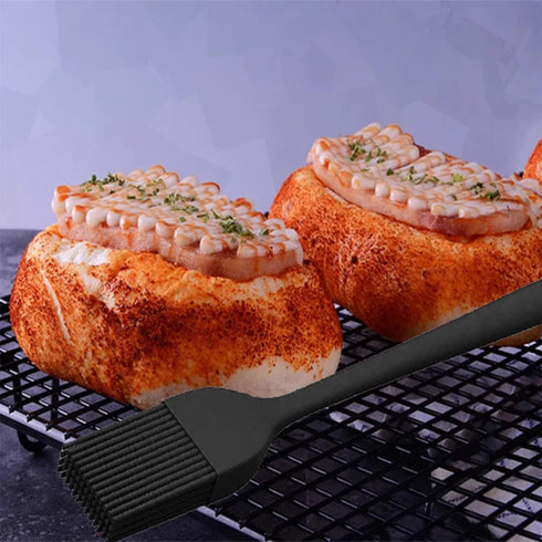 Pastry Brush-Silicone Basting Brush for Cooking,Heat Resistant Food Brush for BBQ,Food Grade Silicone Brush for Grill Baking/Spreading Marinade/Sa...